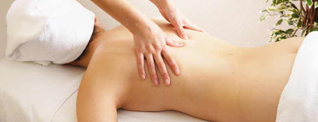 エステメニュー 背中トリートメント